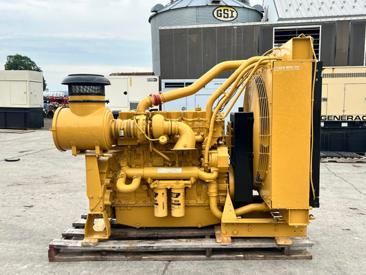C18 CAT Industrial Engine New Surplus Year  2010 3 Hours Power Unit with Rad and Controller 630 HP Pre Emission Engine DSLP1338