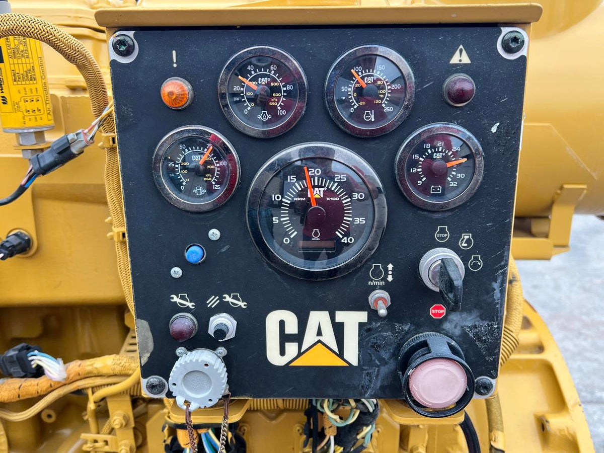 C18 CAT Industrial Engine New Surplus Year  2010 3 Hours Power Unit with Rad and Controller 630 HP Pre Emission Engine DSLP1338