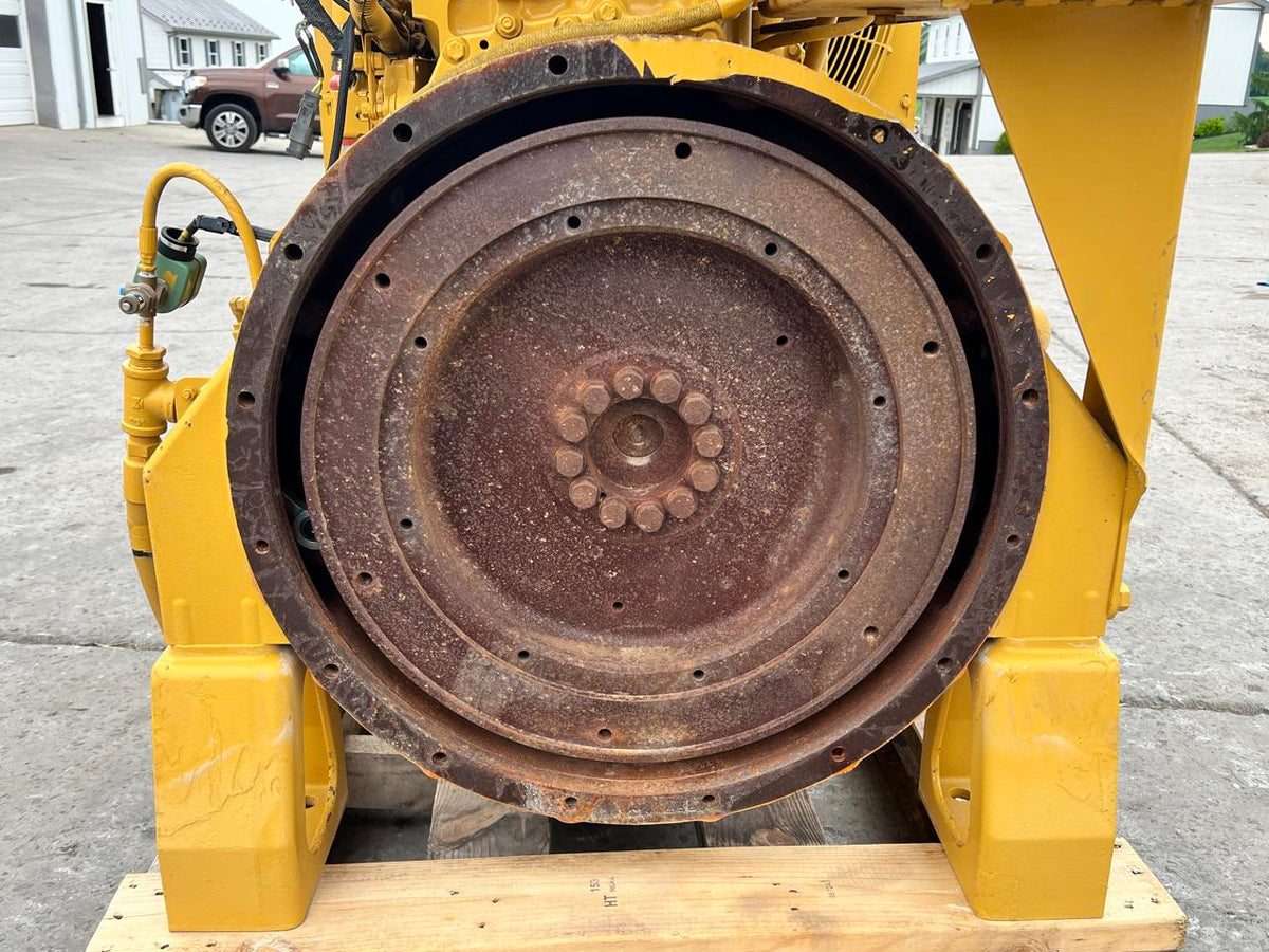C18 CAT Industrial Engine New Surplus Year  2010 3 Hours Power Unit with Rad and Controller 630 HP Pre Emission Engine DSLP1338