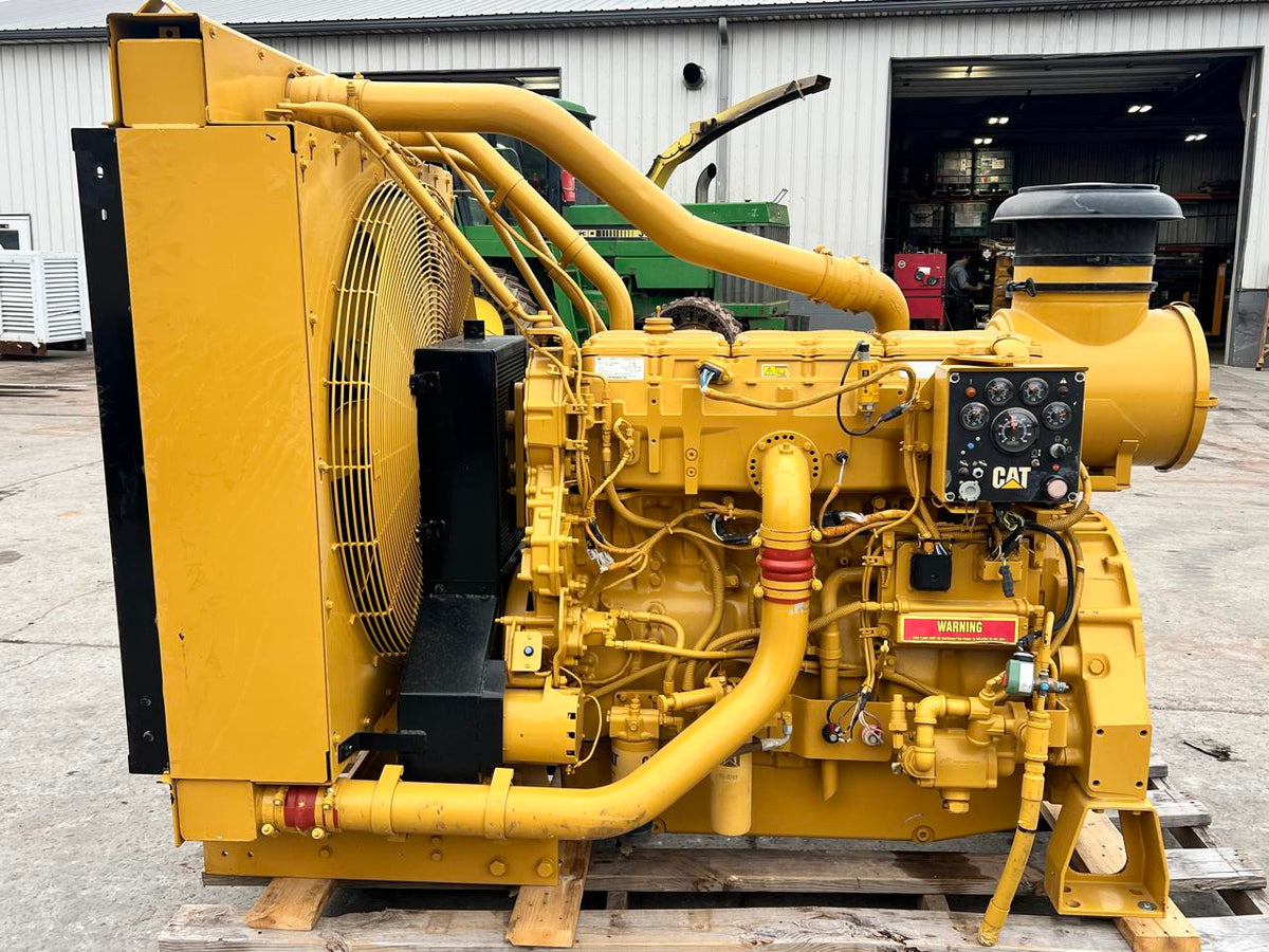 C18 CAT Industrial Engine New Surplus Year  2010 3 Hours Power Unit with Rad and Controller 630 HP Pre Emission Engine DSLP1338