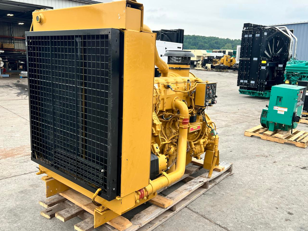 C18 CAT Industrial Engine New Surplus Year  2010 3 Hours Power Unit with Rad and Controller 630 HP Pre Emission Engine DSLP1338