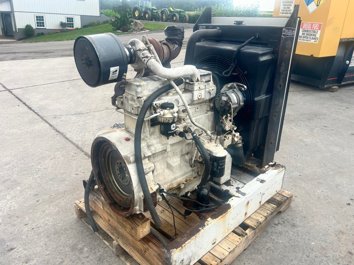 4.5 Liter John Deere Industrial Engine Power Unit with Radiator