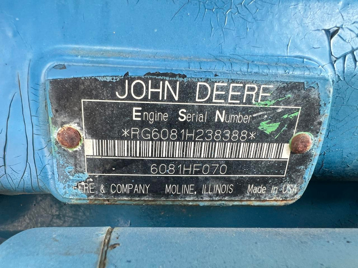 8.1 Liter John Deere Hi Pressure Water Pump Powerunit with Fuel Tank DSLP1343