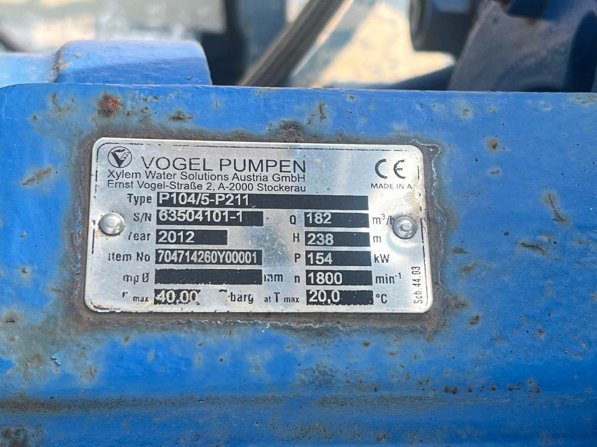 8.1 Liter John Deere Hi Pressure Water Pump Powerunit with Fuel Tank DSLP1343