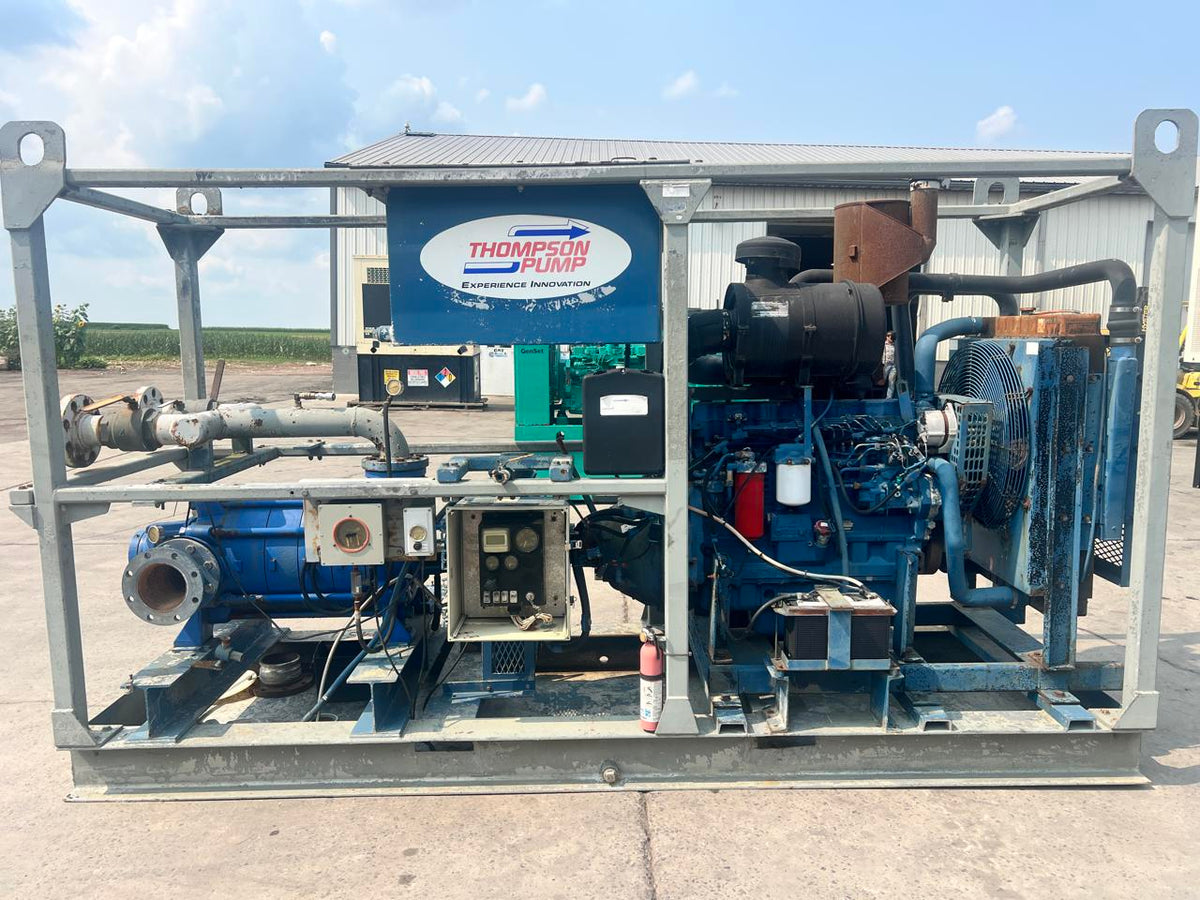 8.1 Liter John Deere Hi Pressure Water Pump Powerunit with Fuel Tank DSLP1343