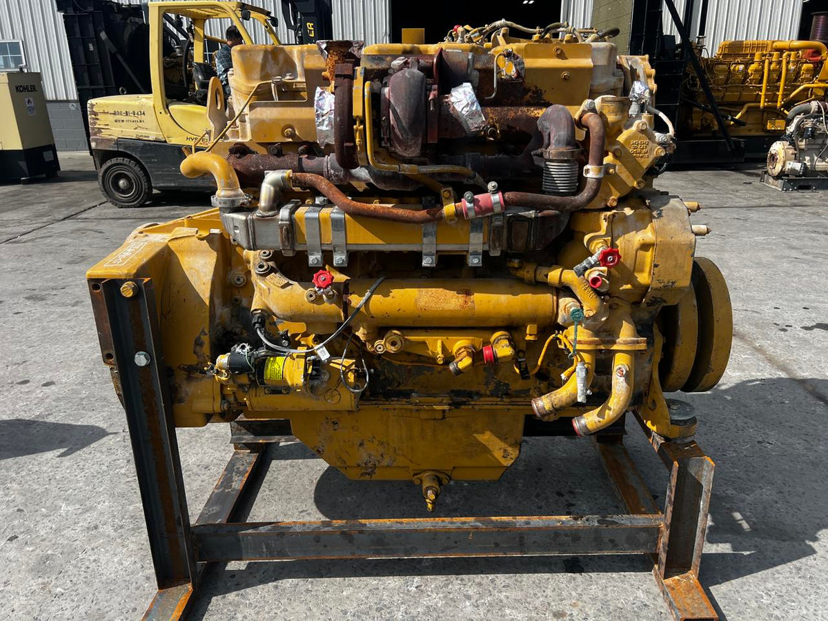 CAT C18 Engine, Good Running Take Out of 988K CAT Wheel Loader US EPA Tier 4