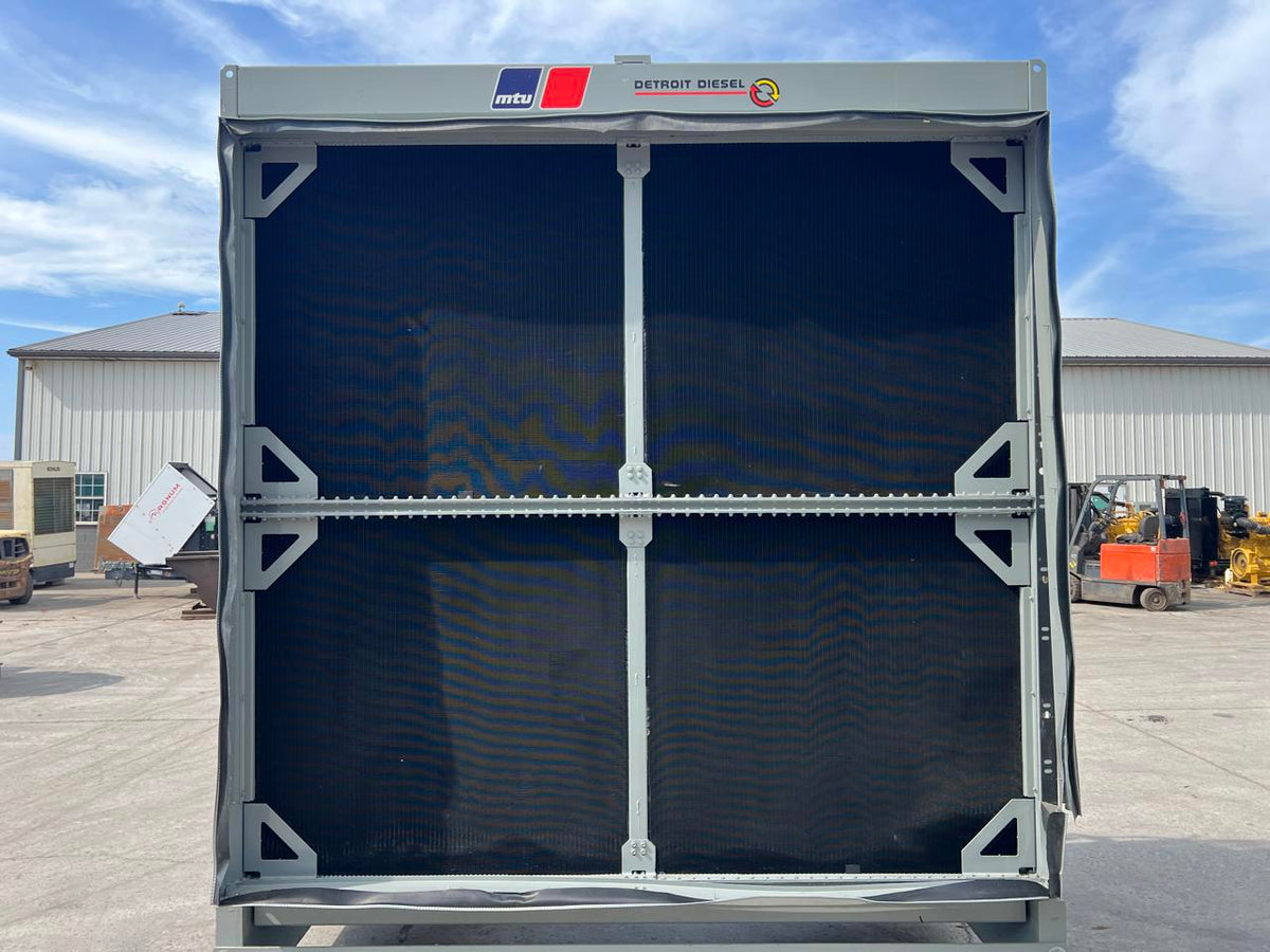 MTU Radiator Cooling Package for up to 3000 kW Diesel Low Hours Take off of MTU 20 V 4000 Genset DSLP1347