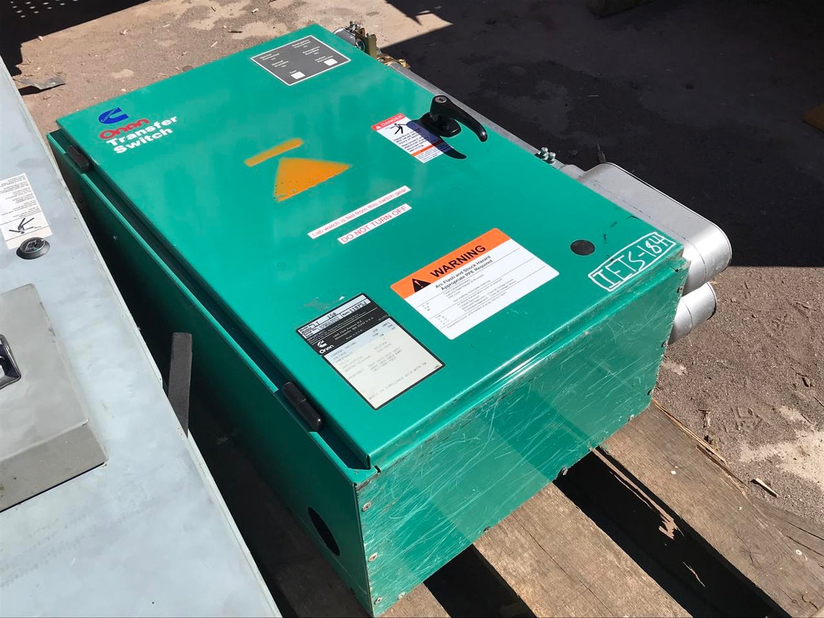 Cummins Onan Transfer Switch 150 Amps, 1997, 3 Phase