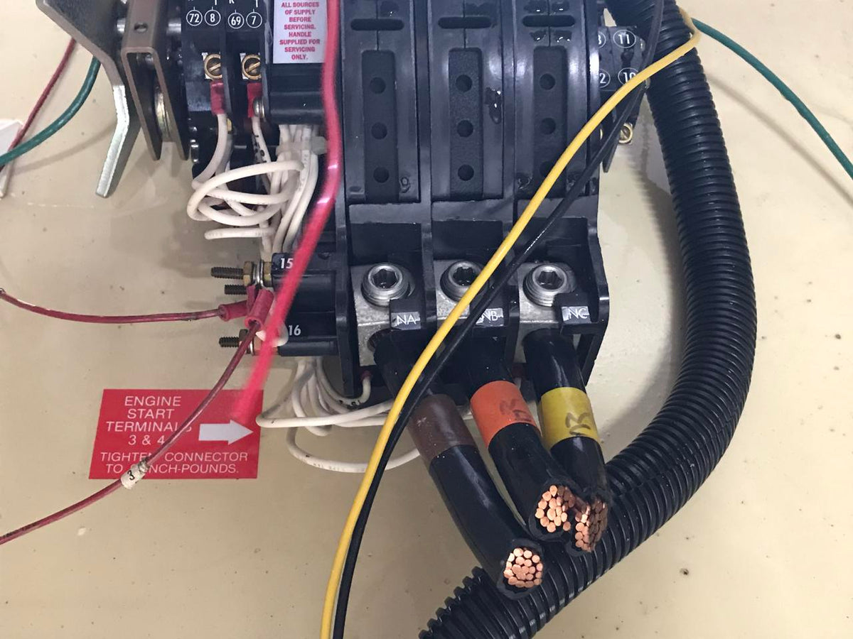 Kohler 150 Amps Transfer Switch, Approx. year 1995