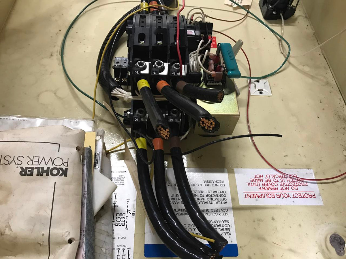 Kohler 150 Amps Transfer Switch, Approx. year 1995