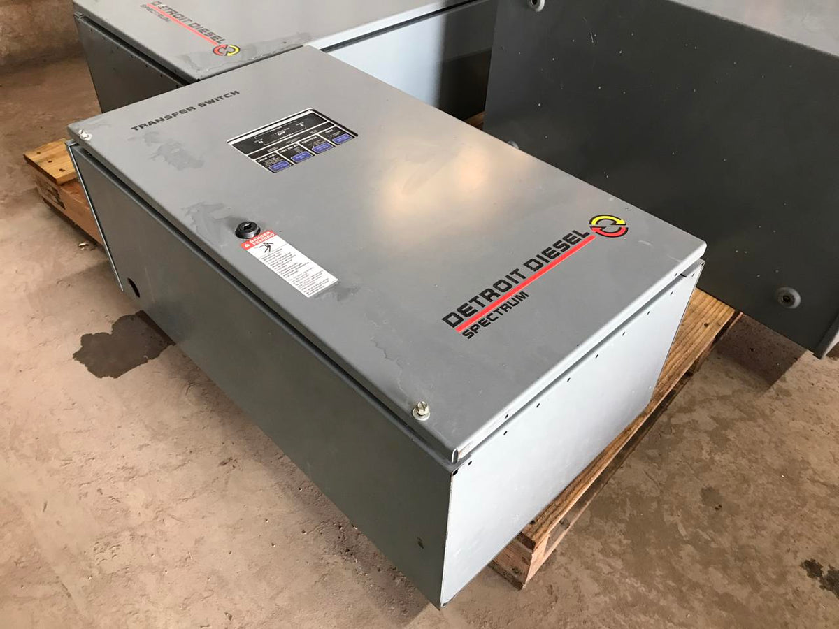 Spectrum/Detroit Diesel 70 Amp Transfer Switch, Year 2003