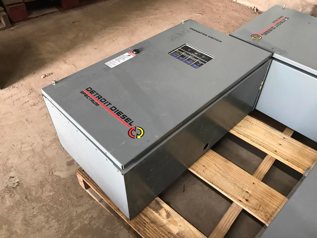 Spectrum/Detroit Diesel 70 Amp Transfer Switch, Year 2003