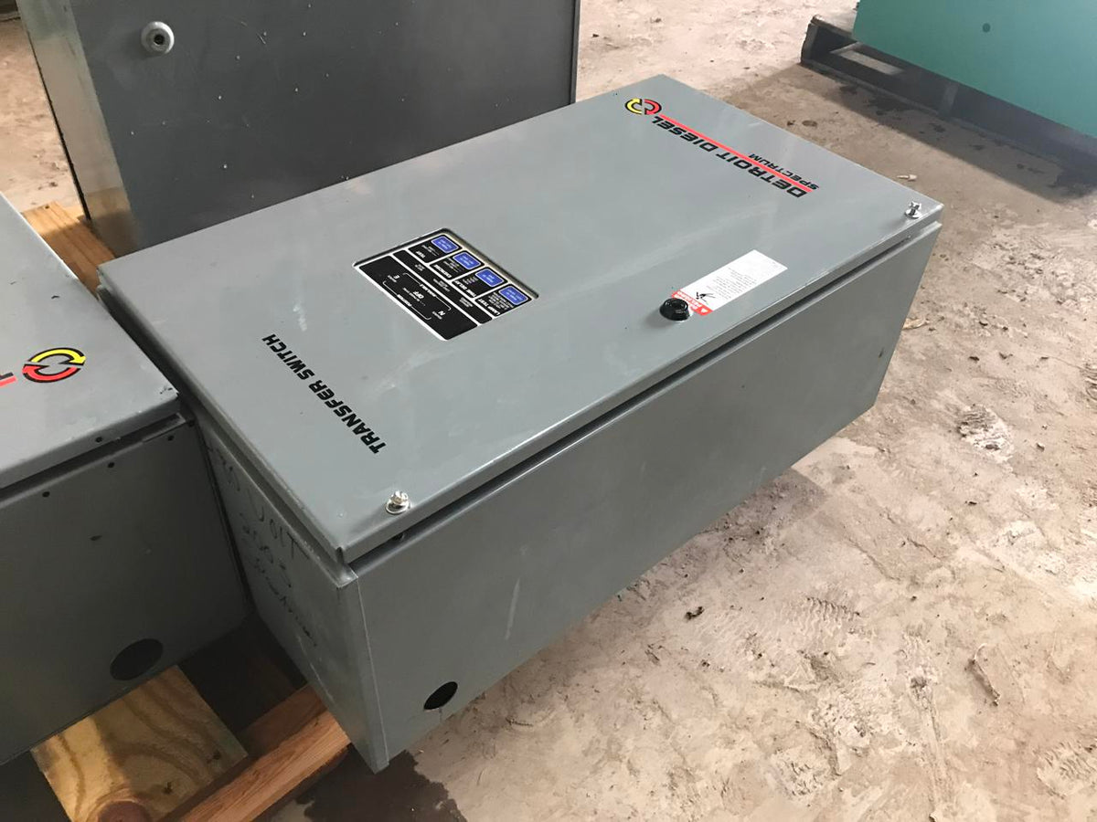 Spectrum/Detroit Diesel 70 Amp Transfer Switch, Year 2003
