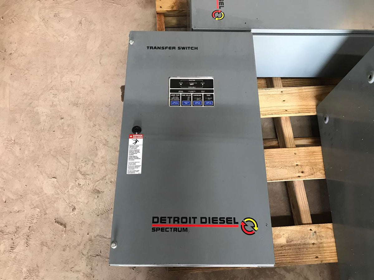Spectrum/Detroit Diesel 70 Amp Transfer Switch, Year 2003