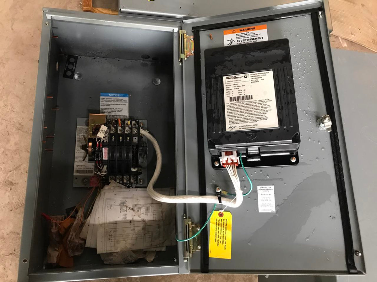Spectrum/Detroit Diesel 70 Amp Transfer Switch, Year 2003
