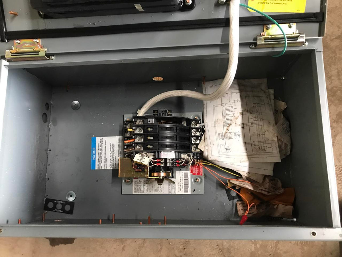 Spectrum/Detroit Diesel 70 Amp Transfer Switch, Year 2003