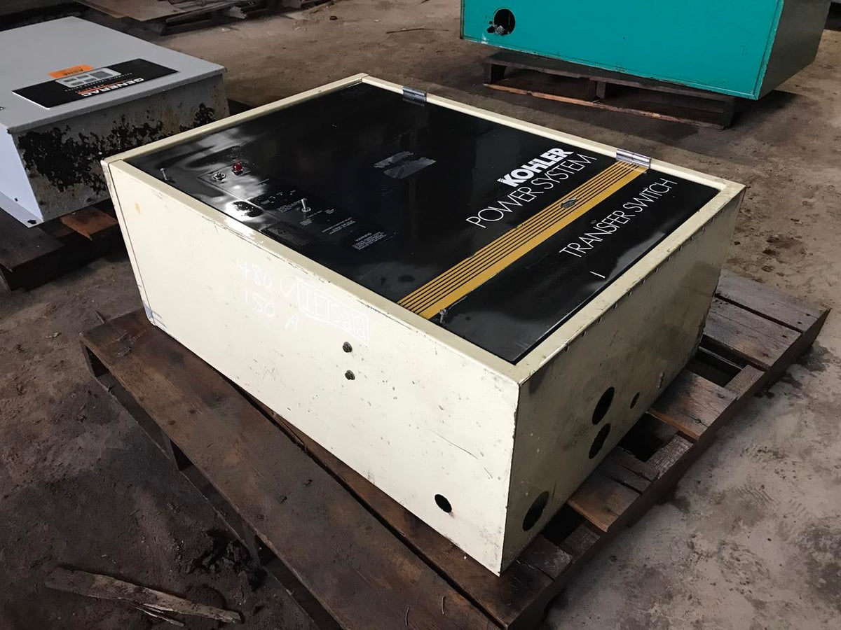 Kohler Transfer Switch, 150 Amps, 480 volts, 3 Phase