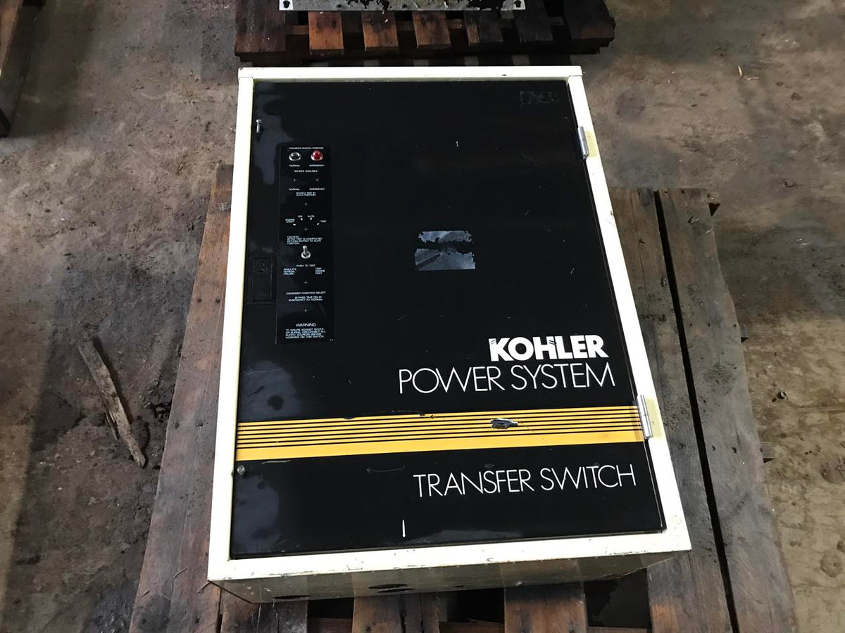 Kohler Transfer Switch, 150 Amps, 480 volts, 3 Phase