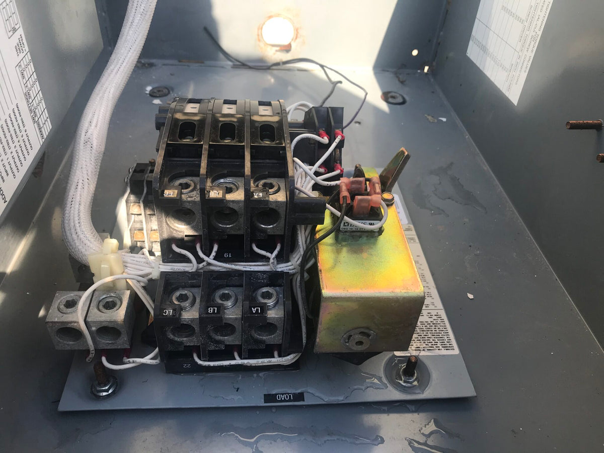 Kohler 70 Amp Transfer Switch, Year 2006, 208 volts, 3 Pole, 3 Phase, NEMA 1