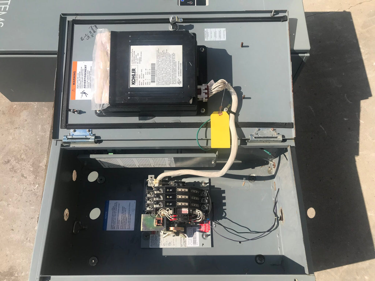 Kohler 70 Amp Transfer Switch, Year 2006, 208 volts, 3 Pole, 3 Phase, NEMA 1