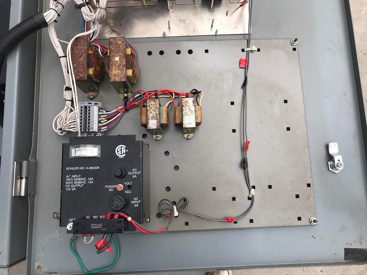 Kohler Transfer Switch, 225 Amps, 480 volts, 3 Phase, NEMA 1