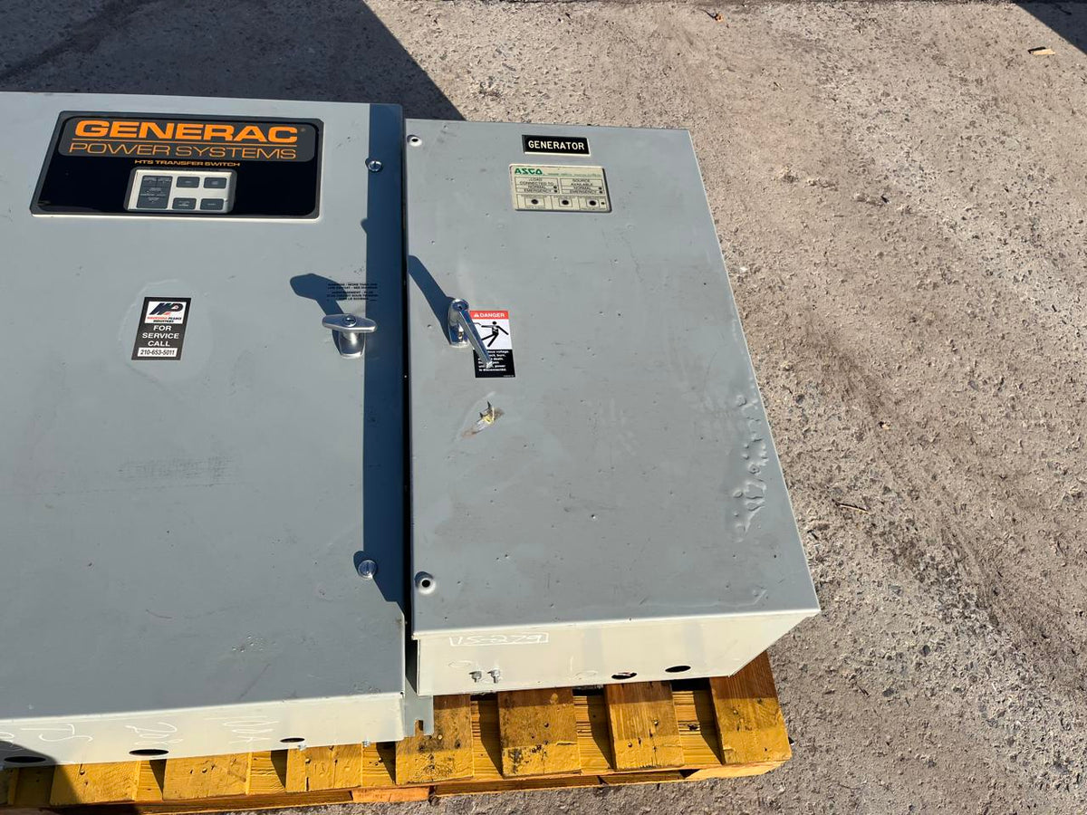 Asco 104 Amp Transfer Switch, 480 volts, 3 Phase, Type 1 Enlcosure