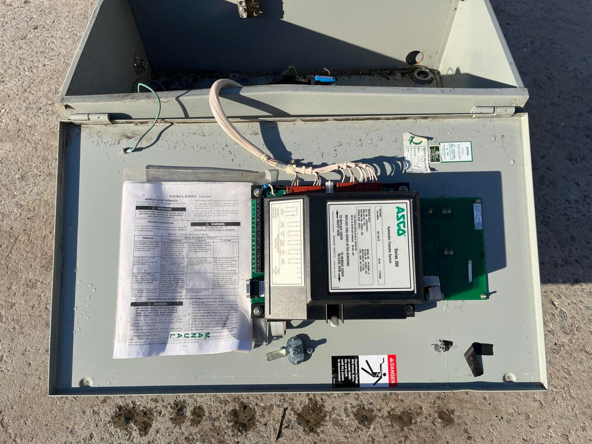 Asco 104 Amp Transfer Switch, 480 volts, 3 Phase, Type 1 Enlcosure