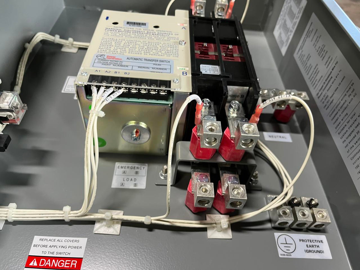 Cummins 100 Amp Transfer Switch, 240 volts, Year 2021, Unused Unit, NEMA 3R