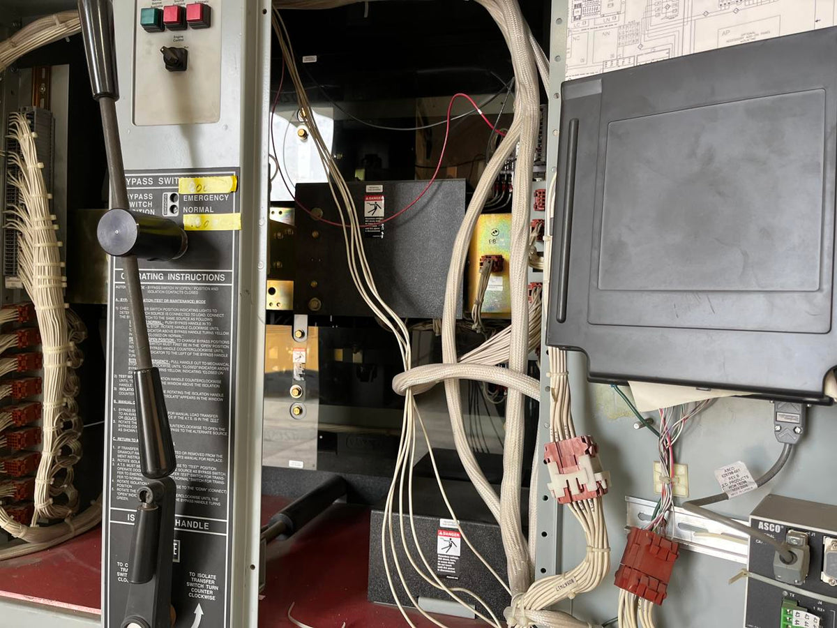 Asco 7000 Series Power Transfer and Bypass Switch, 1600 Amps, 480/277 volts, Type 1 Enclosure