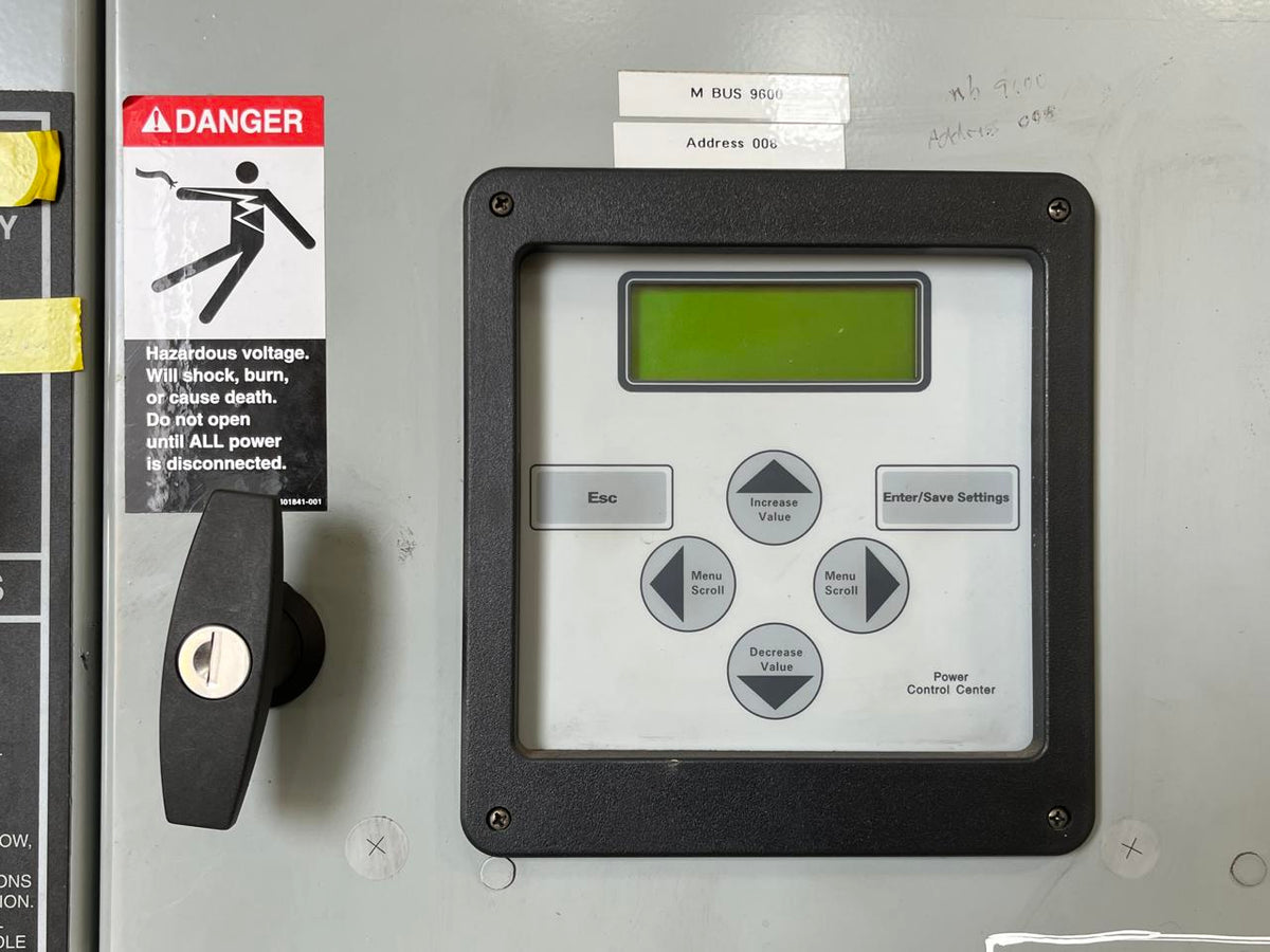 Asco 7000 Series Power Transfer and Bypass Switch, 1600 Amps, 480/277 volts, Type 1 Enclosure