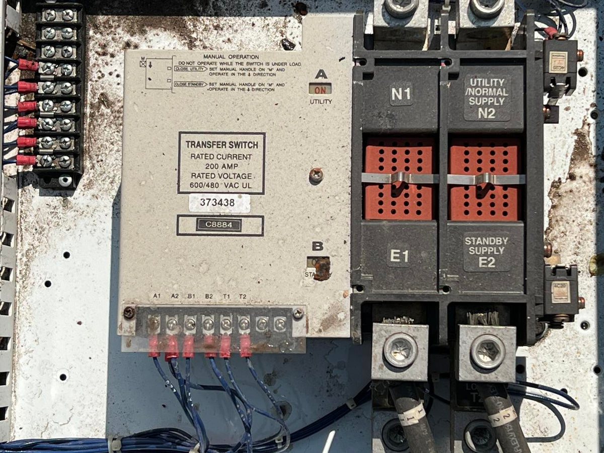 Generac 200 Amp Transfer Switch, 480 Volt