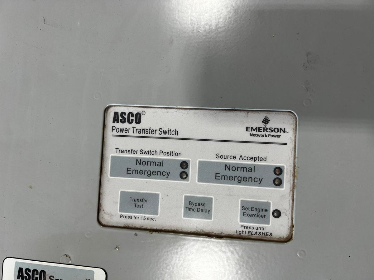 Asco 300 Series Automatic Transfer Switch, 230 Amp
