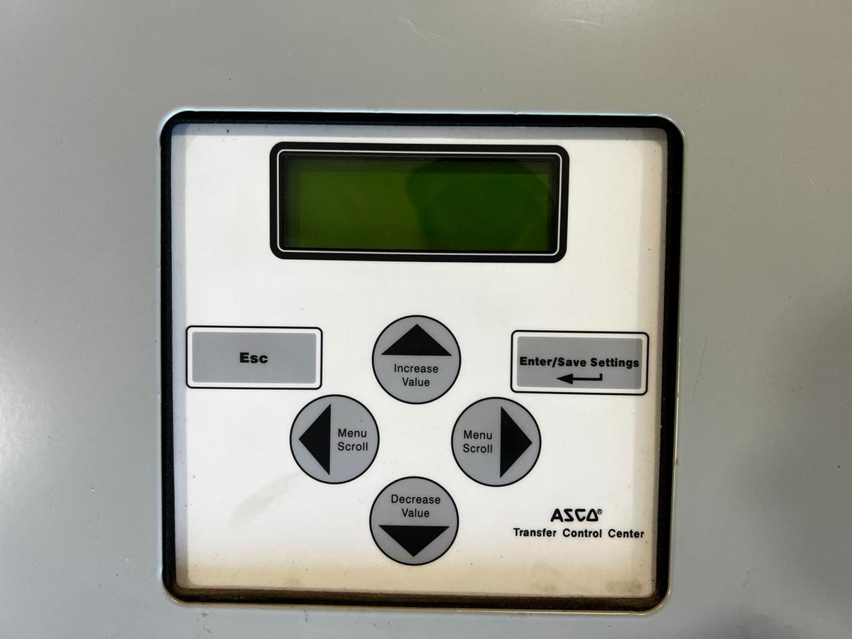 Asco 7000 Series Automatic Transfer Switch, 480 Volts, Nema 1