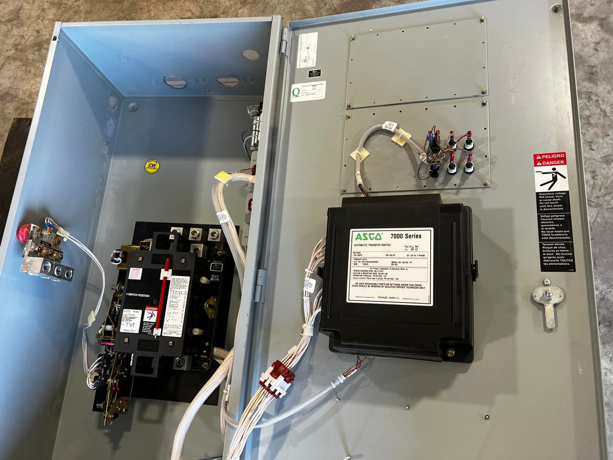 Asco 7000 Series Automatic Transfer Switch, 480 Volts, Nema 1