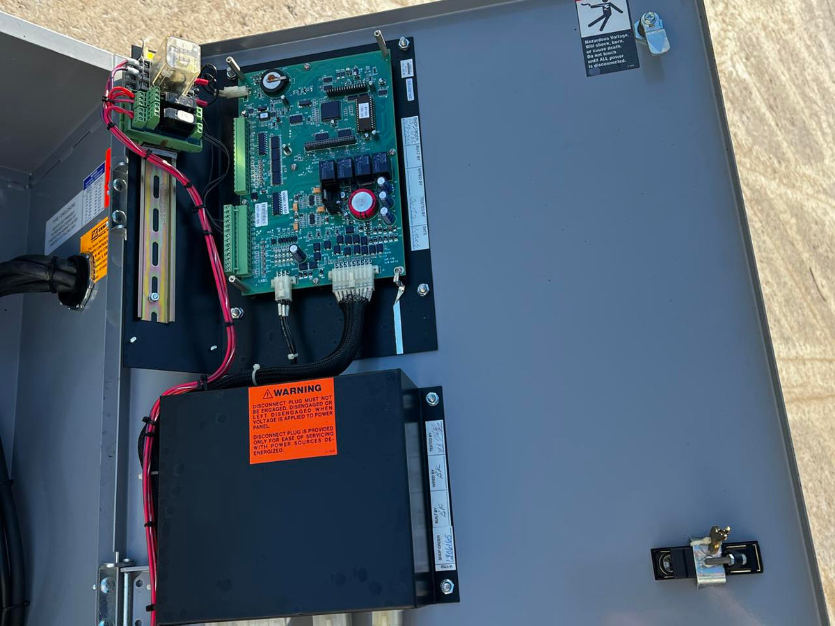 Zenith Automatic Transfer Switch, Service Entrance Rated with Disconnect Breaker, Nema 1, Can be used on 240 or 480, 1 Phase