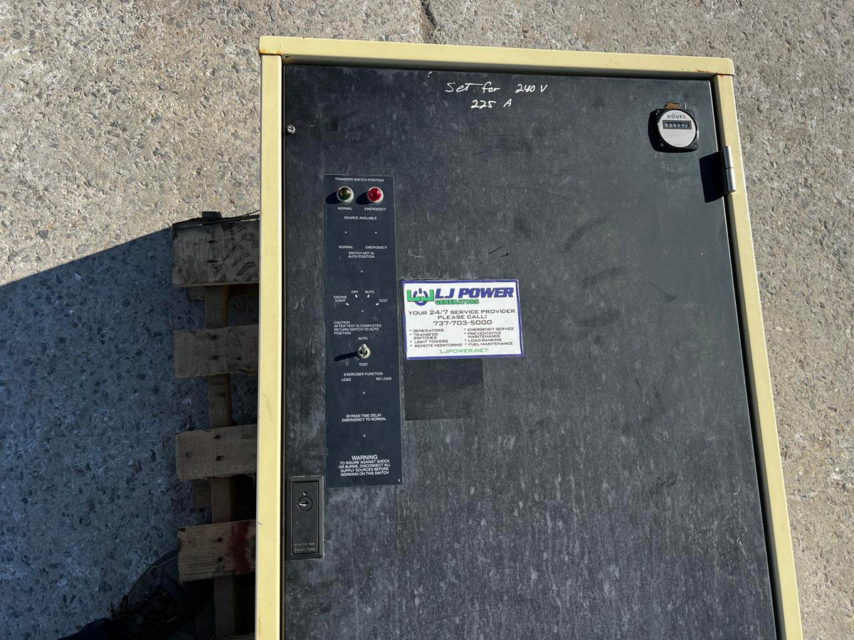 Kohler Automatic Transfer Switch, 225 Amp, Nema 1, Enclosed