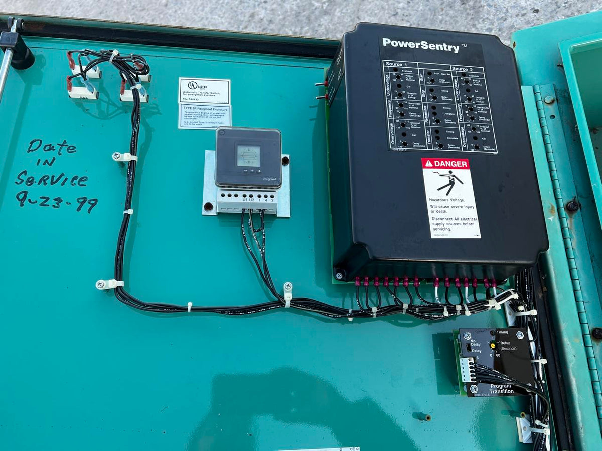 Onan Automatic Transfer Switch, 225 A, 480 V, Nema 3