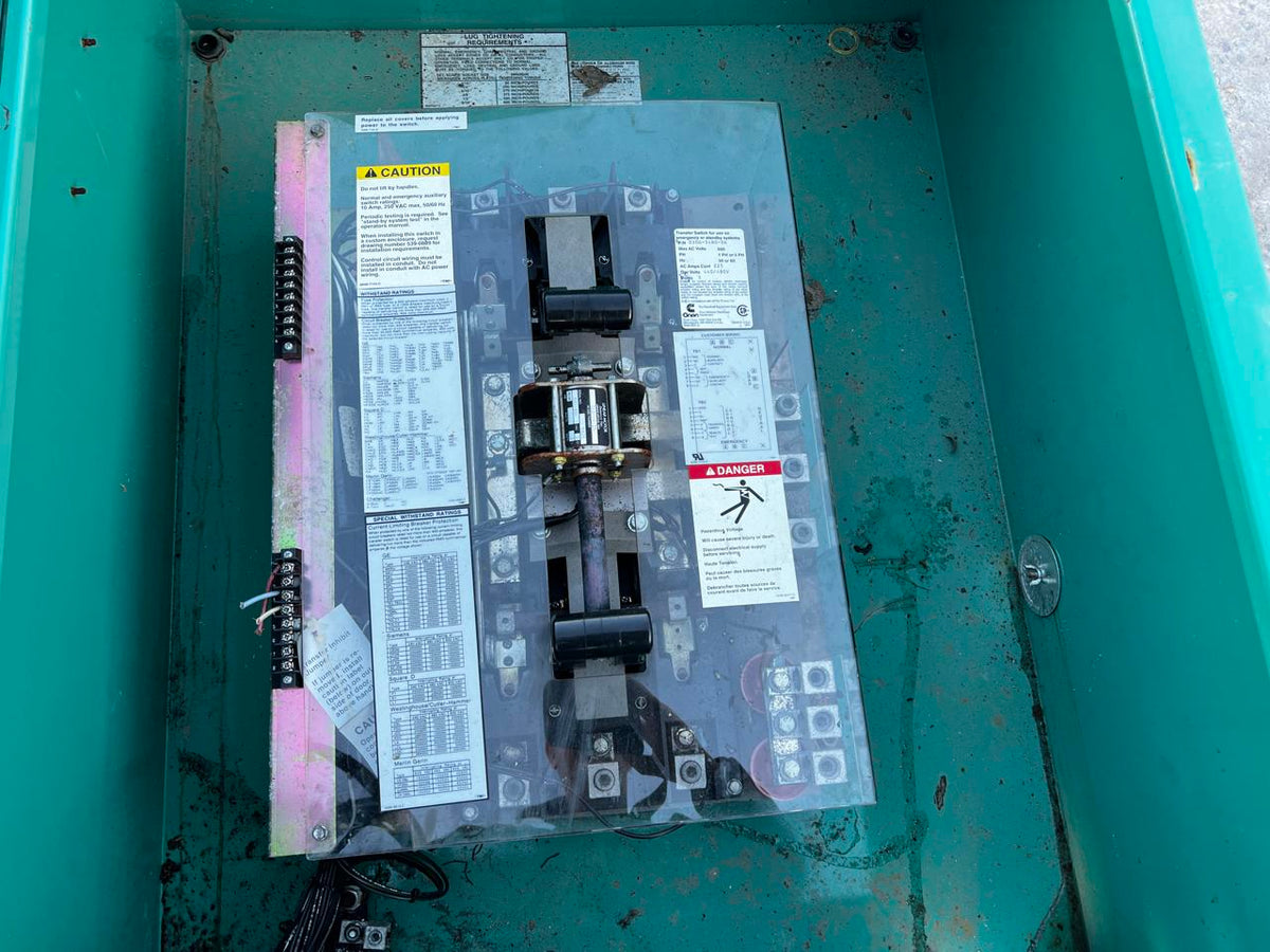 Onan Automatic Transfer Switch, 225 A, 480 V, Nema 3