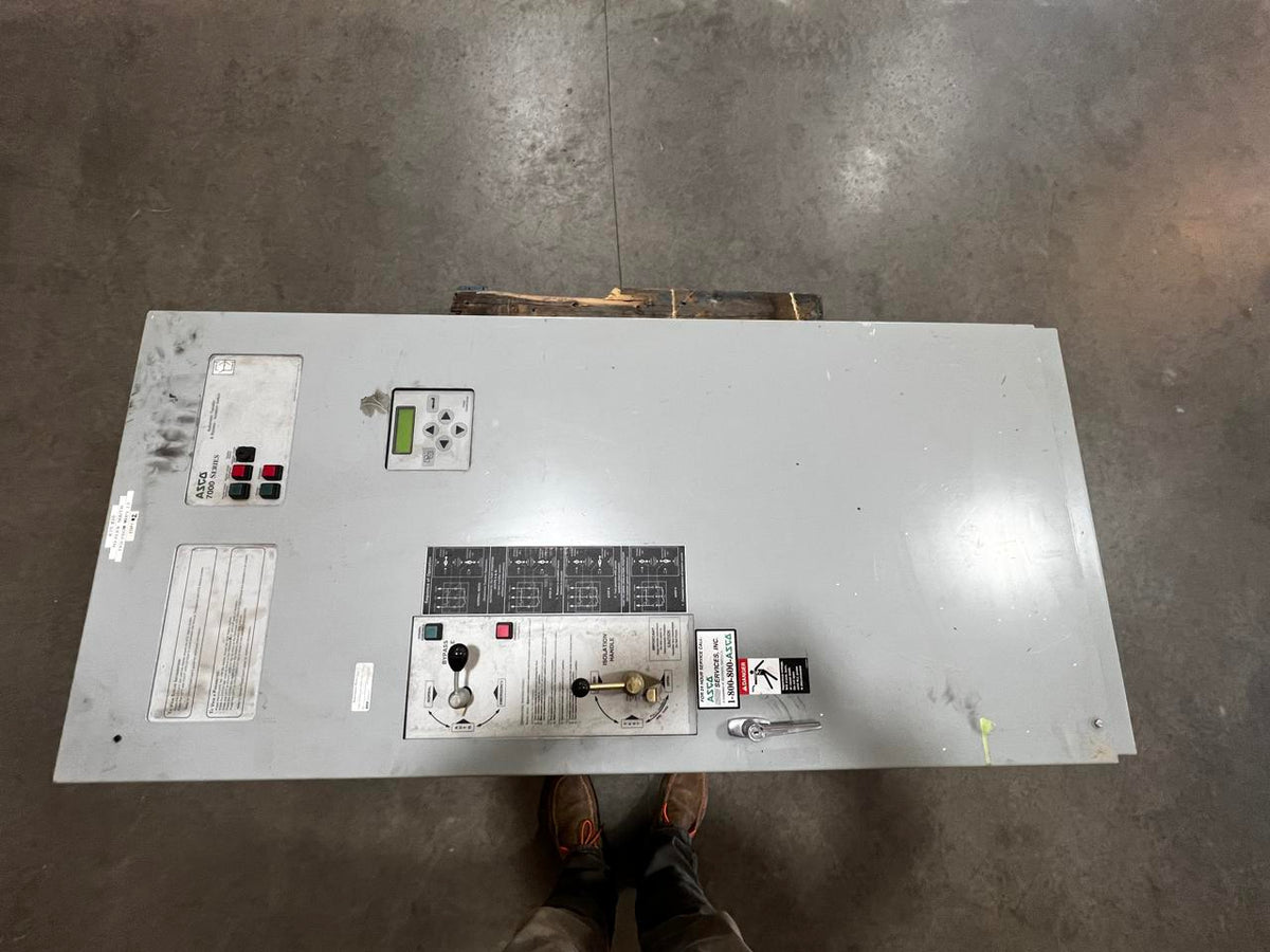 Asco Automatic Transfer Switch, 150 Amp, Type 1 Enclosure