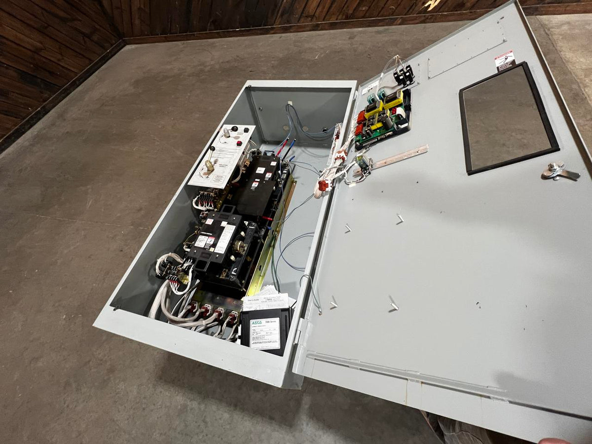 Asco Automatic Transfer Switch, 150 Amp, Type 1 Enclosure