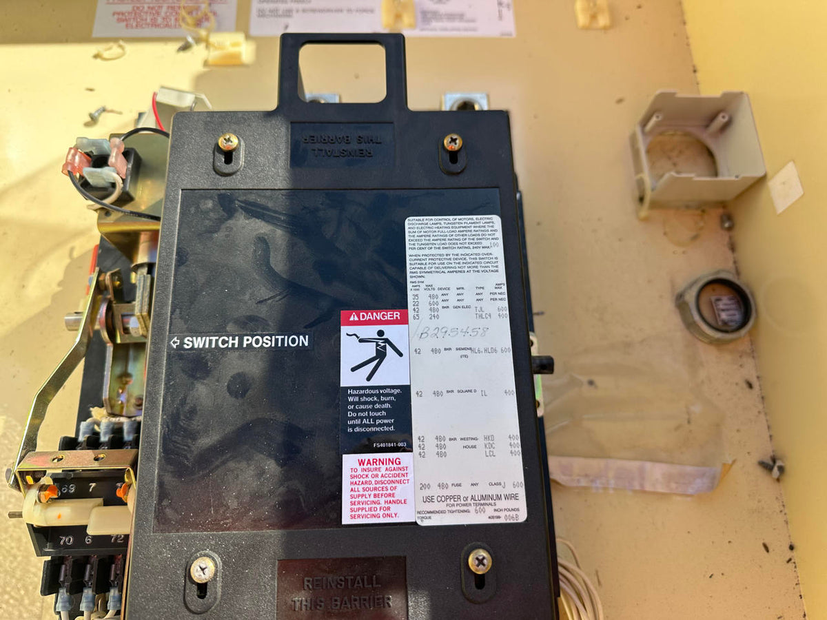 Kohler Automatic Transfer Switch, 260 Amp, Nema 1 Enclosure