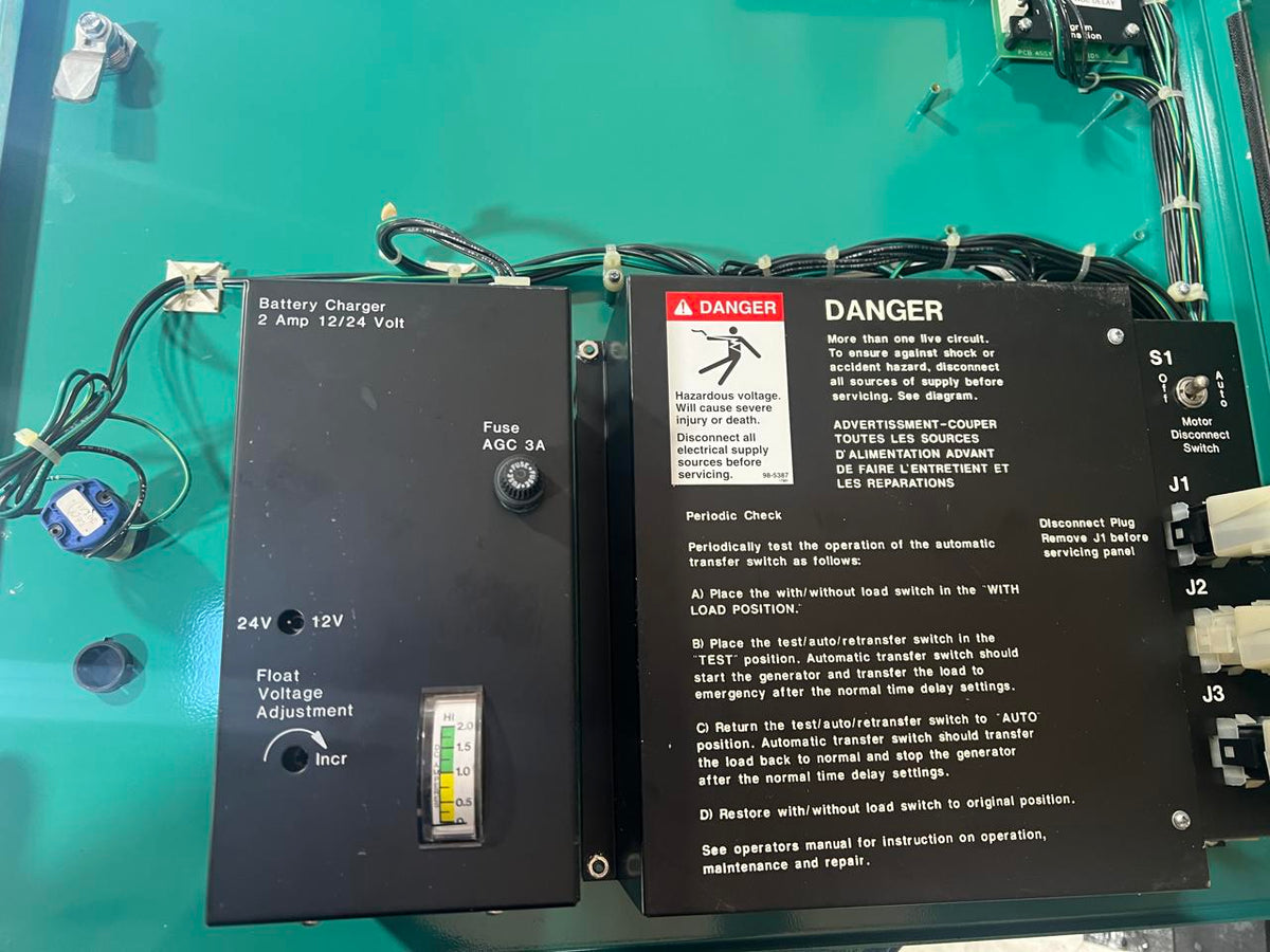 Cummins/Onan Automatic Transfer Switch, 1 Ph, 240 V, Nema 1