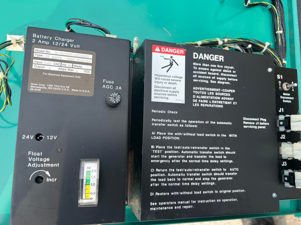 Cummins/Onan Automatic Transfer Switch, 225 A, 240 V, Nema 1
