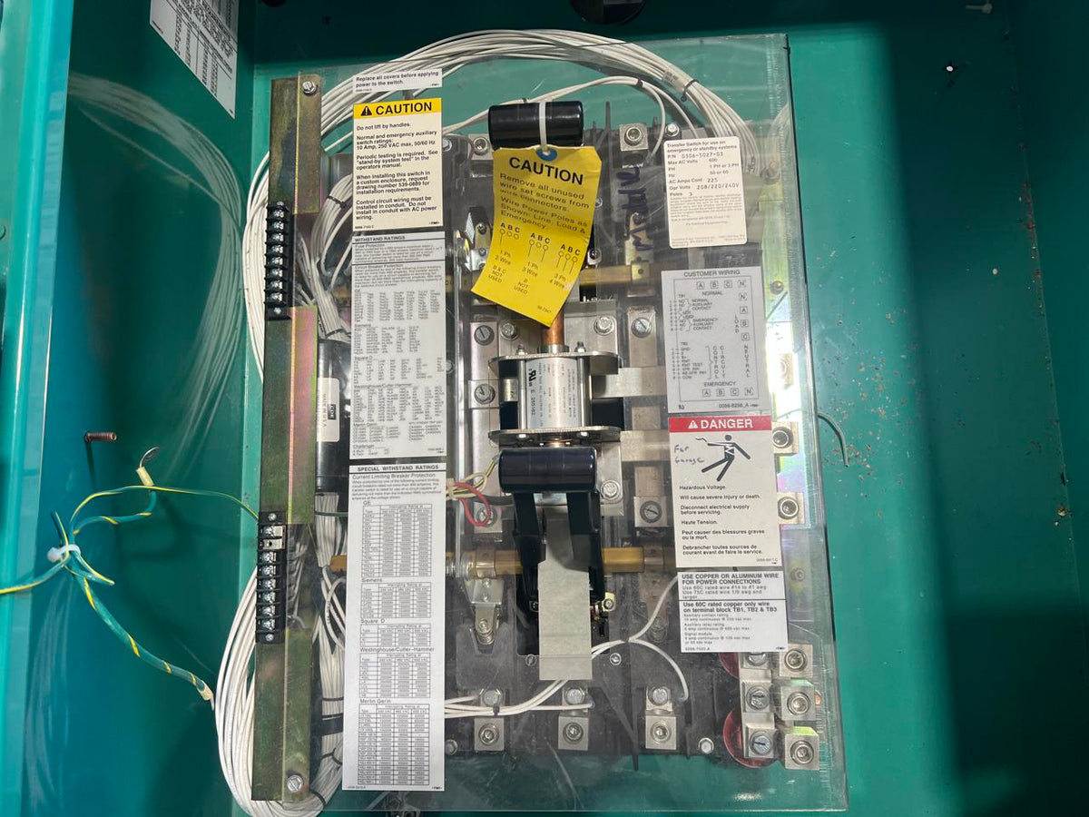 Onan/Cummins Automatic Transfer Switch, 225 A, Nema 3 Enclosure