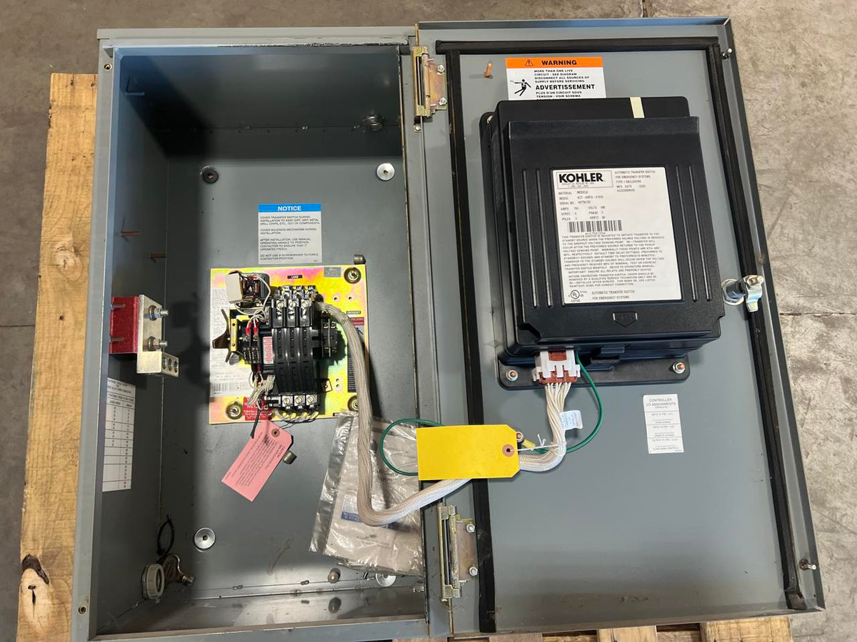 Kohler 104 Amp/480 Volt Automatic Transfer Switch, Year – 2002