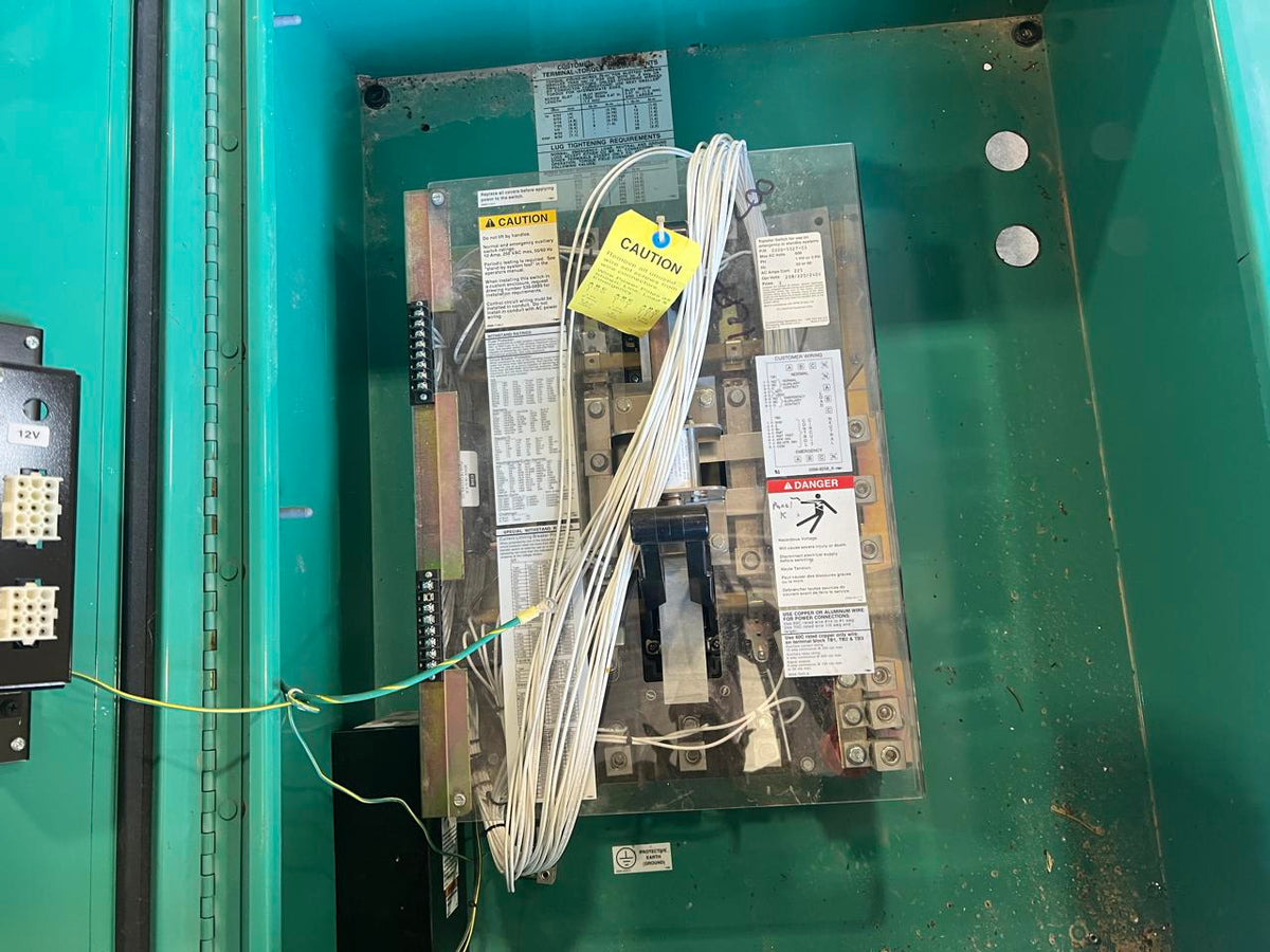 225 A, 240 V, 1 or 3 Phase, Automatic  Transfer Switch, Nema 3 Enclosure