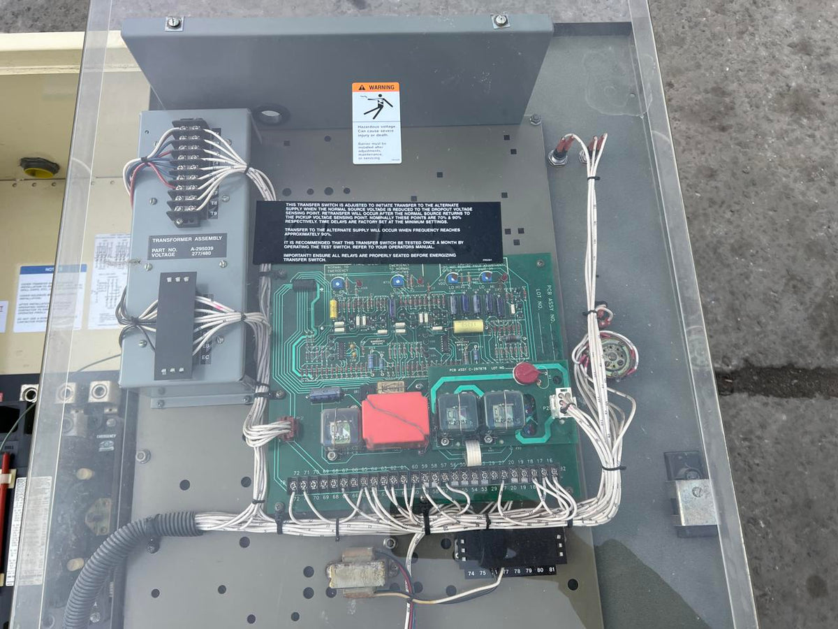 Kohler Automatic Transfer Switch, 225 A, 277/480 Volts, Nema 1 Enclosed