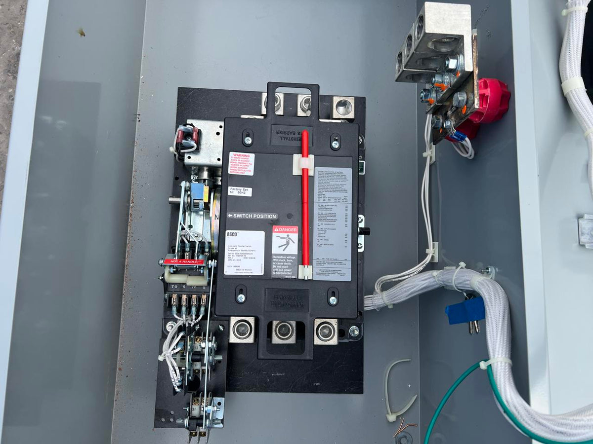 400 A, 480 Volts, Asco Automatic Transfer Switch, Nema 1 Enclosure