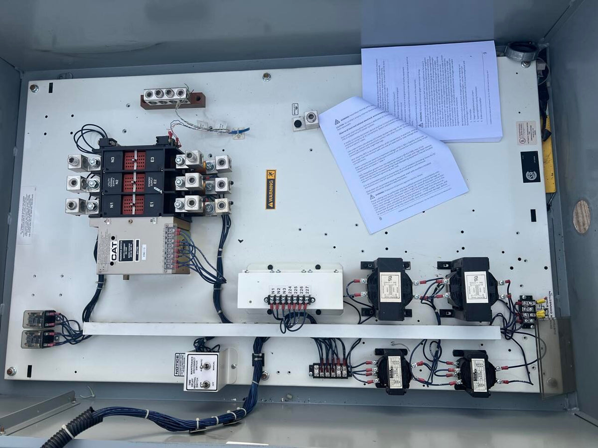 200 A, 480 Volt, CAT Transfer Switch, Nema 3 Enclosure