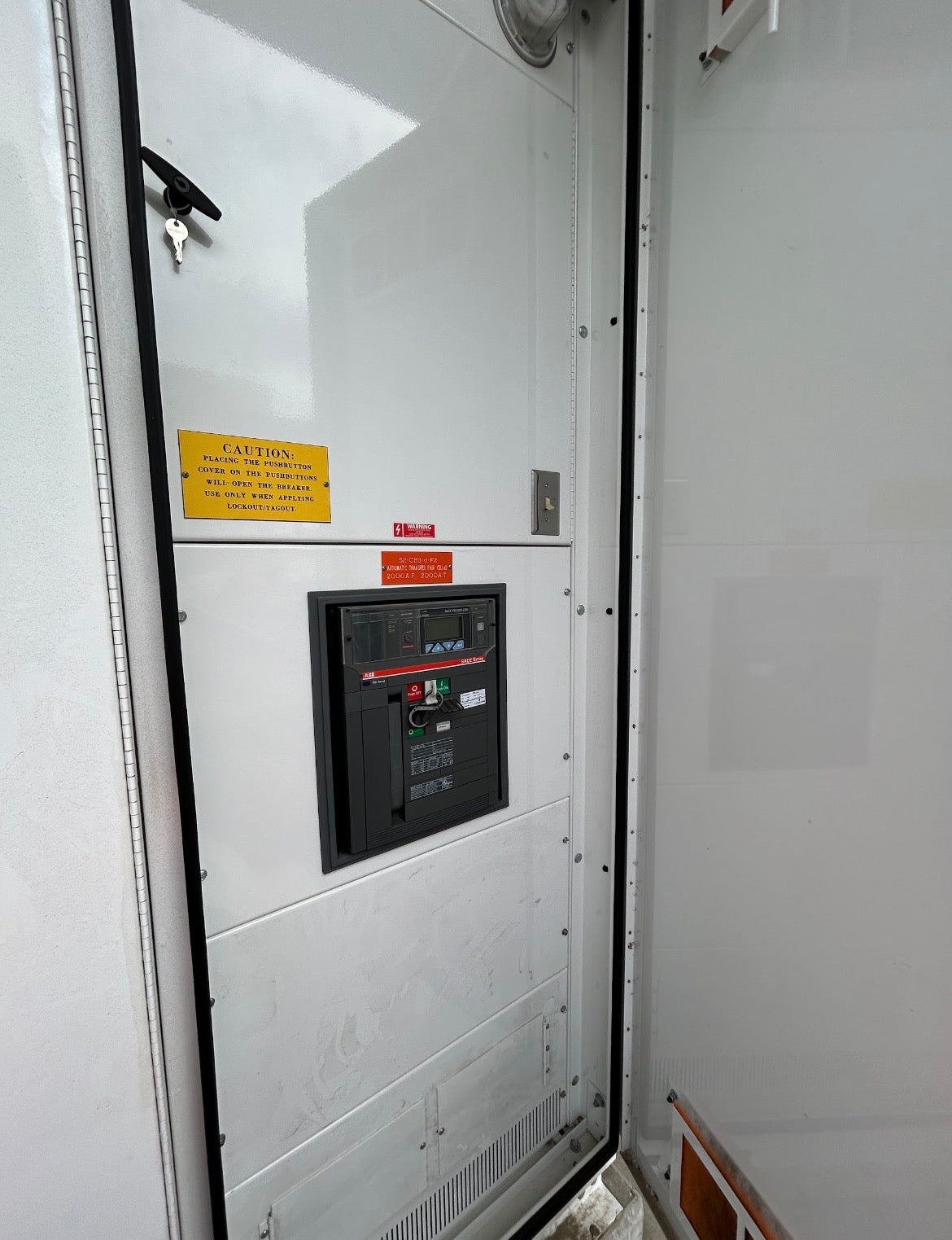 IEM 4000 Amp Main Switchboard 3-Section NEMA 3R Outdoor 416Y/240V 3PH 4W 2x ABB 2000A E2